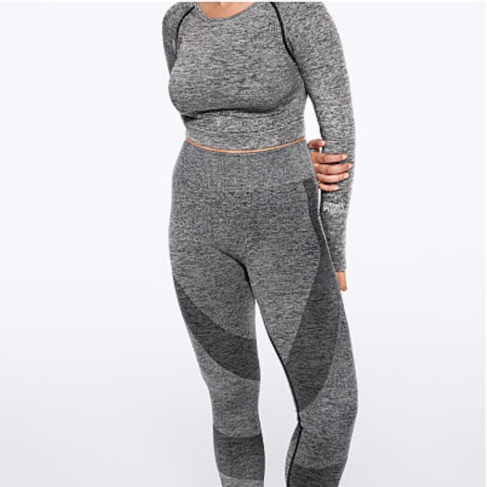 Victoria’s Secret pink seamless top legging set s